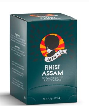 Afro Coffee Finest Assam – ekološki črni čaj (Vrečke15 x 2,5 g)