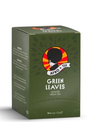 Afro Coffee Green Leaves – ekološki zeleni čaj (Vrečke 15 x 2 g)