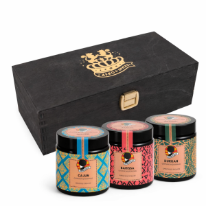 Afro BBQ Box – darilni set začimb za žar