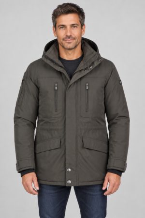 Wellensteyn Golfjacke-Winter moška zimska jakna GJW-870-BA – Blackarmy