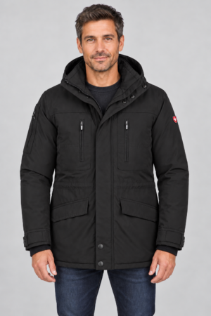 Wellensteyn Golfjacke-Winter moška zimska jakna GJW-870-SW - Črna