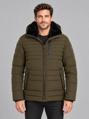 Wellensteyn moška zimska jakna Polar Men POLA-870-DA Darkarmy