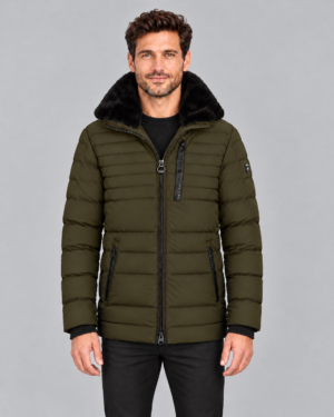Wellensteyn moška zimska jakna Polar Men POLA-870-DA Darkarmy