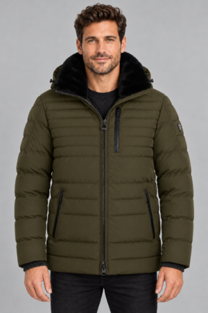 Wellensteyn moška zimska jakna Polar Men POLA-870-DA Darkarmy