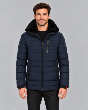 Wellensteyn moška zimska jakna Polar Men POLA-870-MDB - Midnightblue