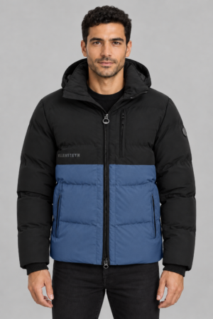 Wellensteyn Royal Cash Men moška zimska jakna ROYACM-870-DBLB - Denimblue/Black/Black