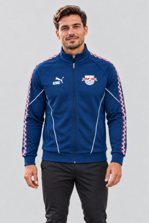 Red Bull PUMA RB Leipzig KING Anthem 26/27 moška jopa M-RBL26051 – modra