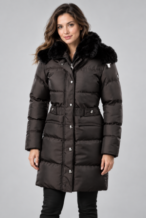 Wellensteyn Kitzbühel Women Winter ženski zimski plašč KIZW-66-COF – kavno rjava